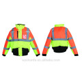 ANSI/ISEA safety clothing 100% polyester waterproof reflective jacket